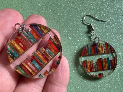 Book Earrings (BUY 4 GET FREE SHIPPING)
