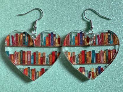 Book Earrings (BUY 4 GET FREE SHIPPING)