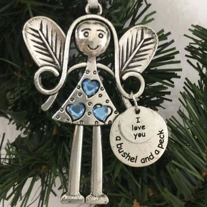 Crazy Beautiful Friends Forever - Angel Ornament