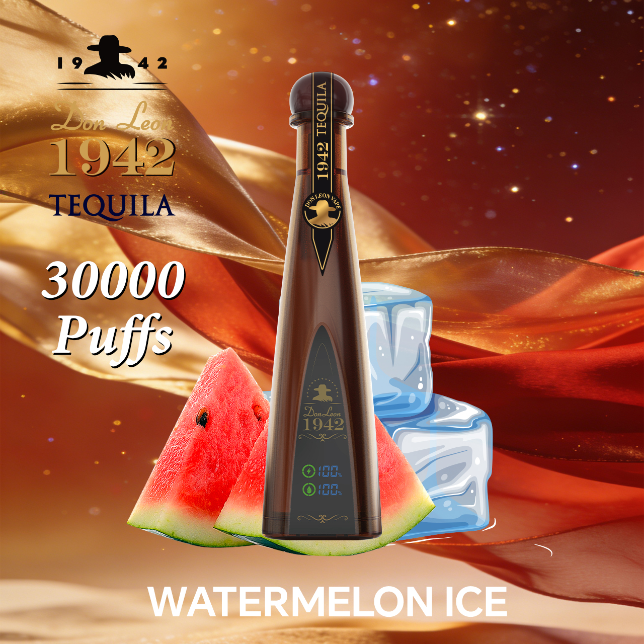 Don leon Tequila 1942 30000 Puffs
