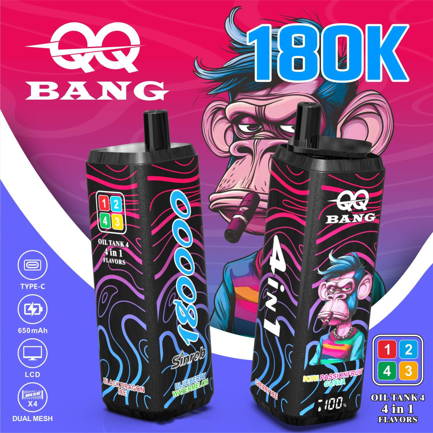 QQ BANG 180K