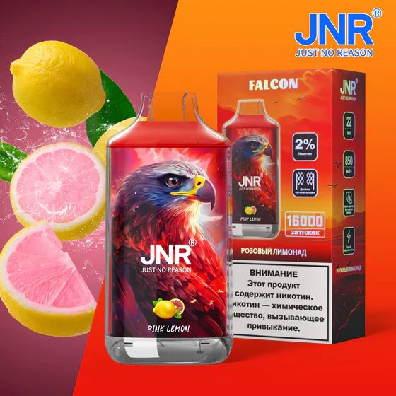 JNR Falcon 16000 Disposable Vape – 16,000 Puffs, 22mL E-Liquid, 850mAh Battery,  Available in Multiple Flavors