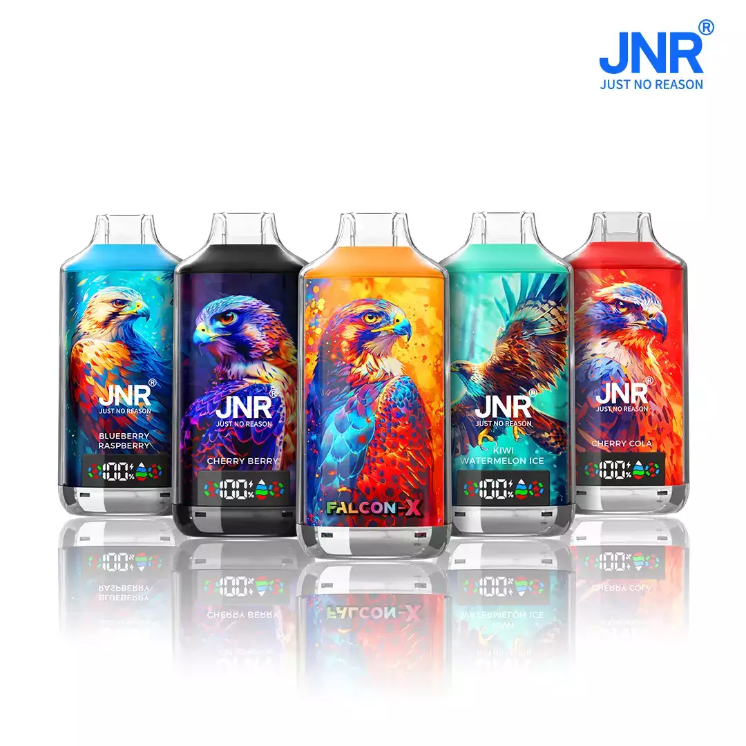JNR Falcon X 18000 Puffs Disposable Vape – 12 Flavors | Duty-free EU Shipping & COD