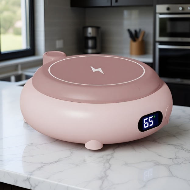 Drahtlose intelligente Heiz-Tasse für den Schreibtisch