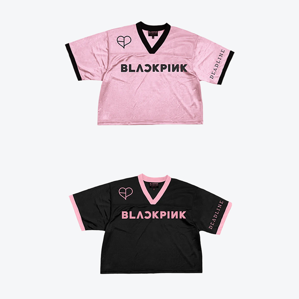 BLACKPINK Cropped Jersey NYC Pink