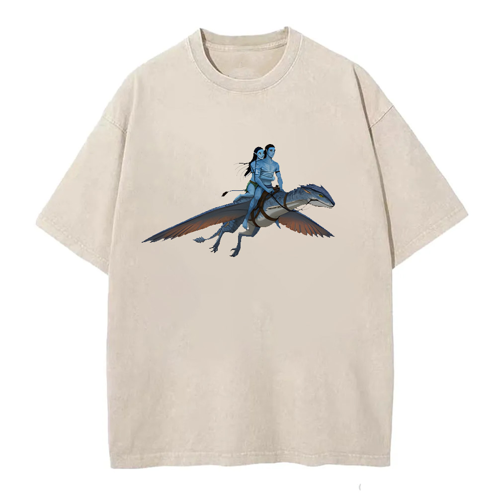 Toruk Makto: Jake and Neytiri Flying the Great Leonopteryx