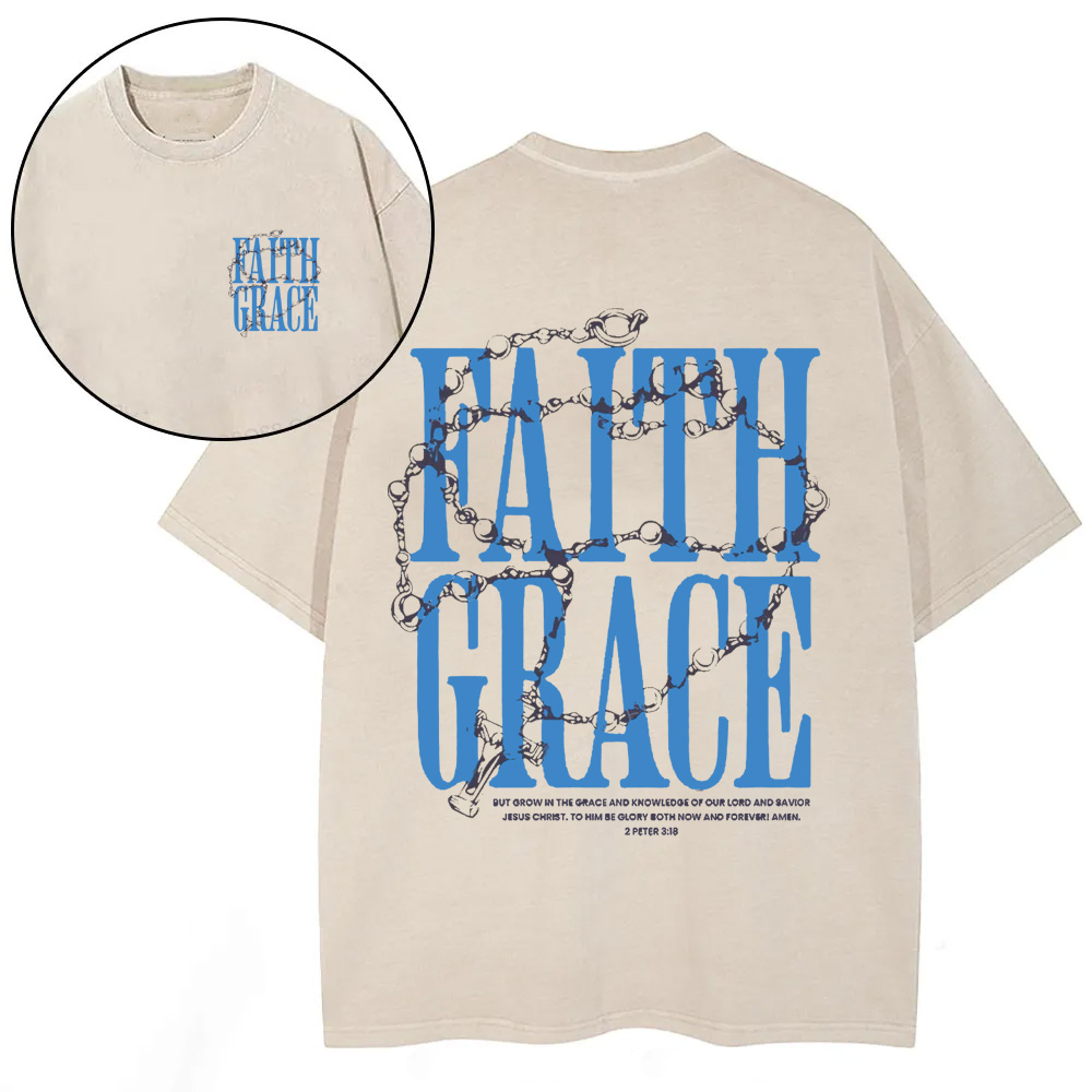 Faith Grace Cotton T-Shirts