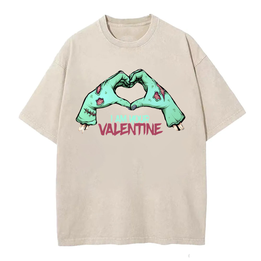 A Green Zombie Hand Forming A Heart Shape