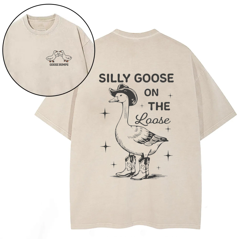 Silly Goose Garment-dye Tees