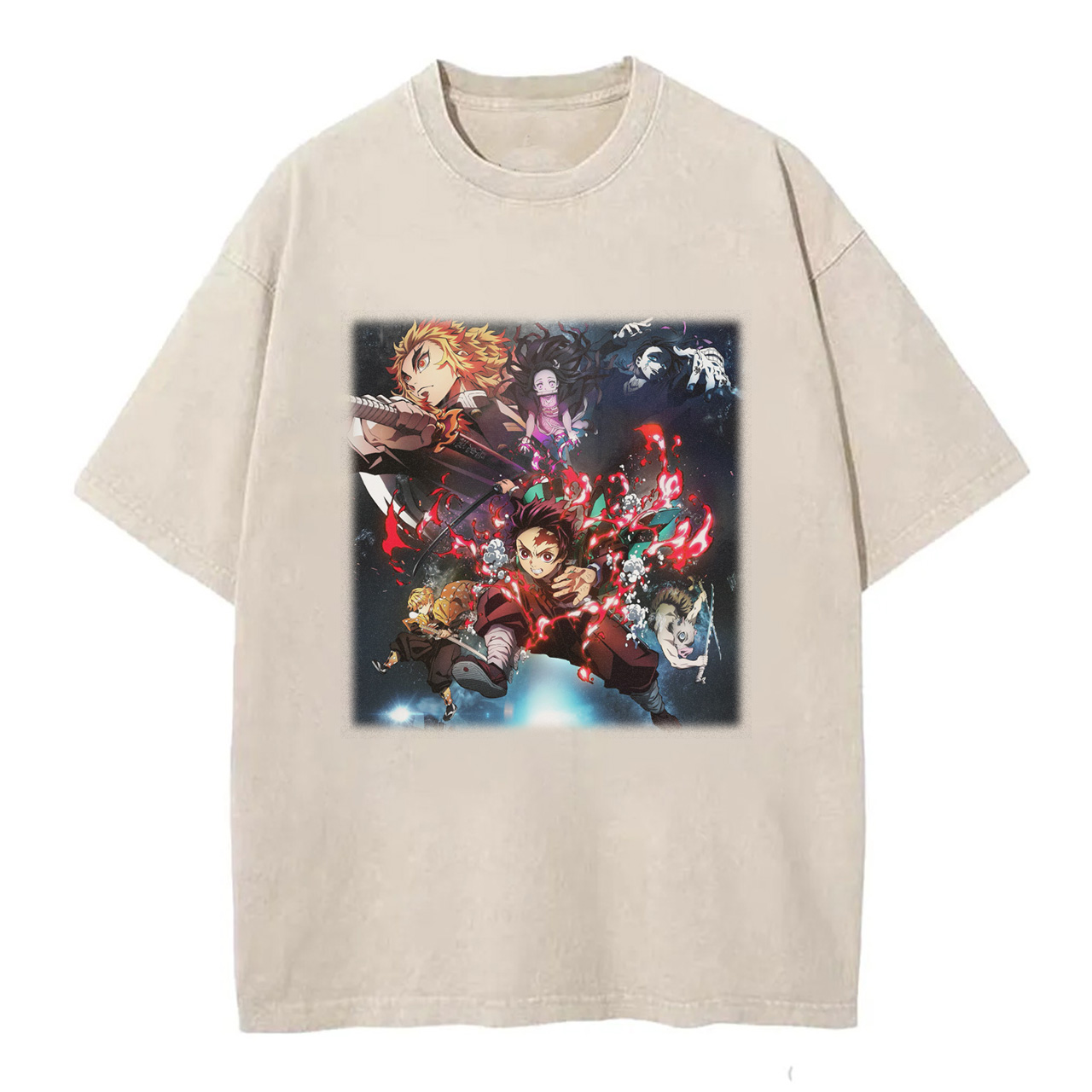 Demon Slayer Washed T-Shirts