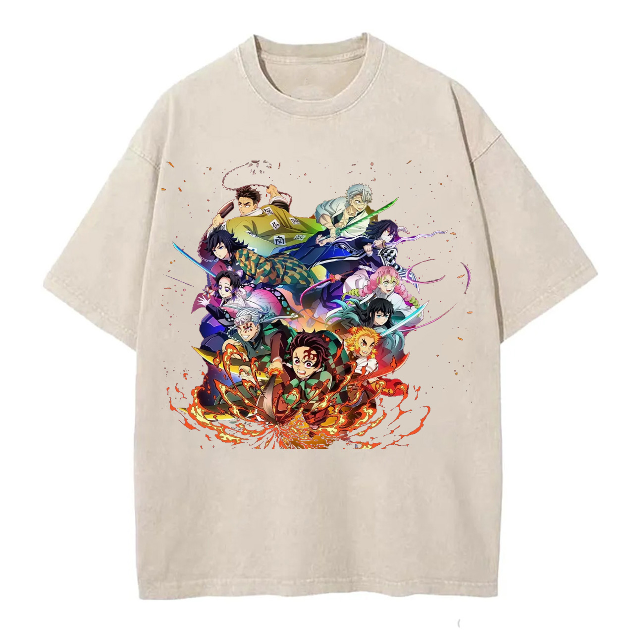 Demon Slayer Washed T-Shirts