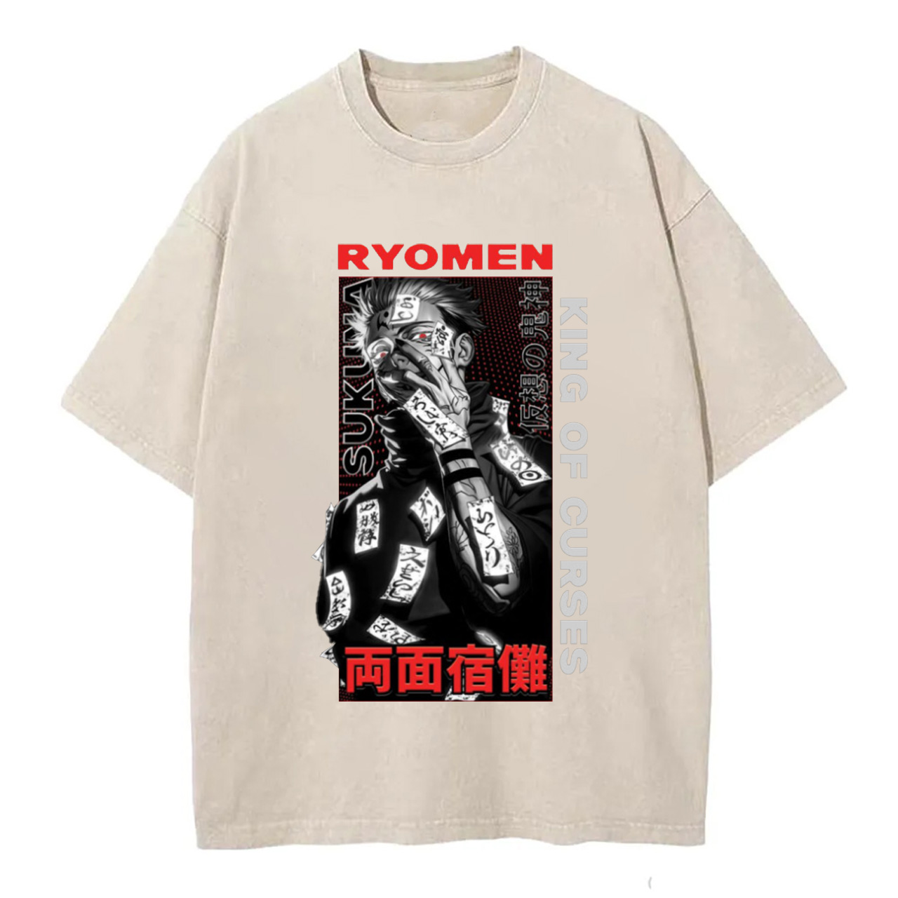 Sukuna King of Curses Poster T-Shirt