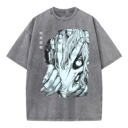 Mahito Jujutsu Dark Manga Art | Cursed Spirit Anime Illustration T-Shirt
