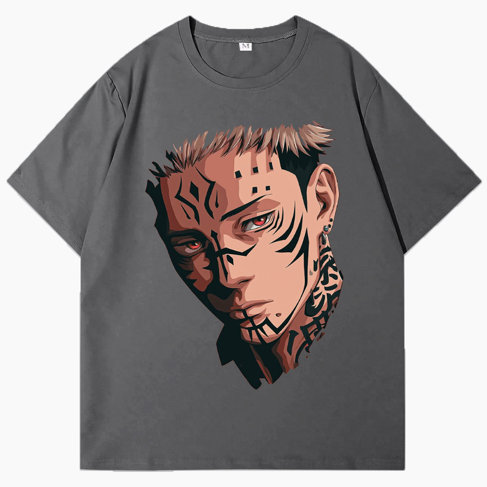 Jujutsu Kaisen Hisuhito Status Cotton T-Shirts