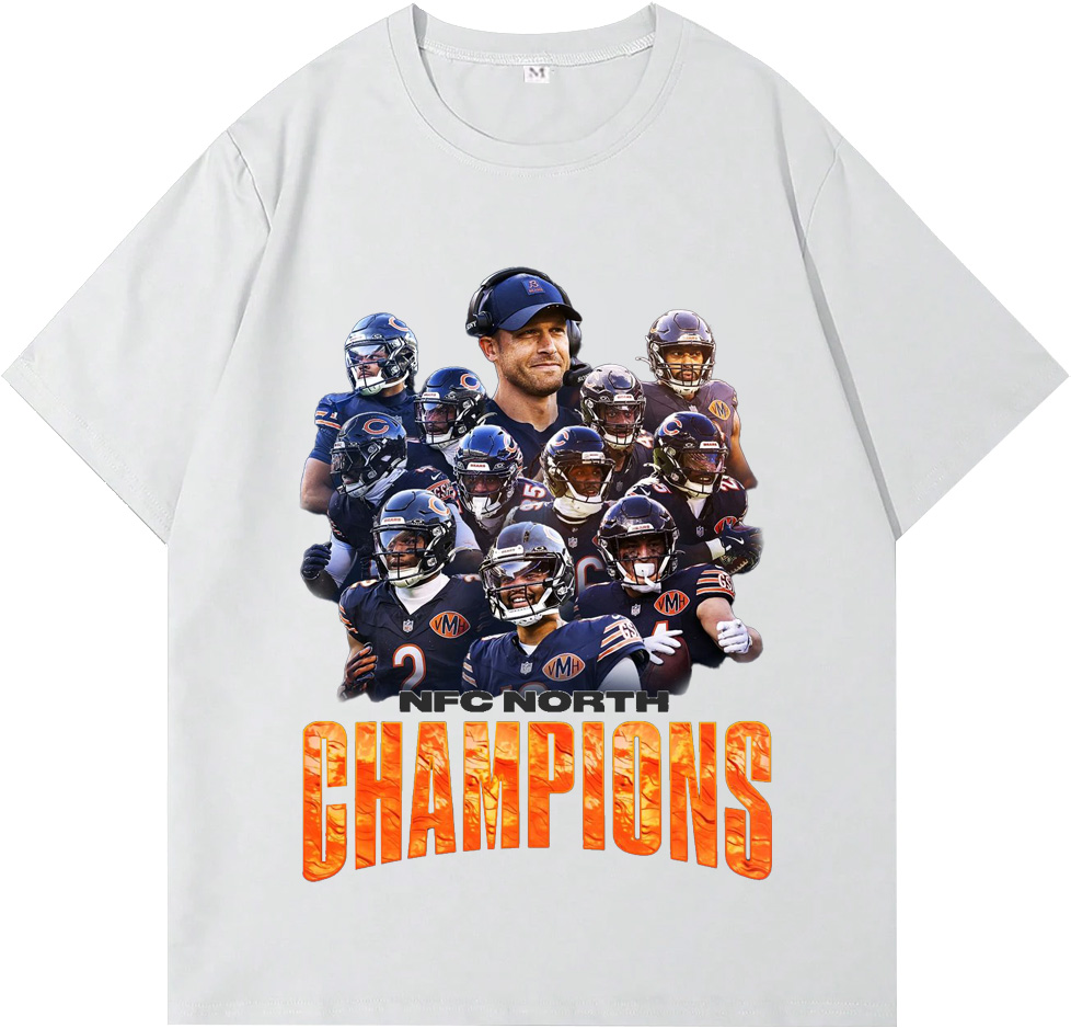 Chicago Bears North Championship Moment T-Shirts
