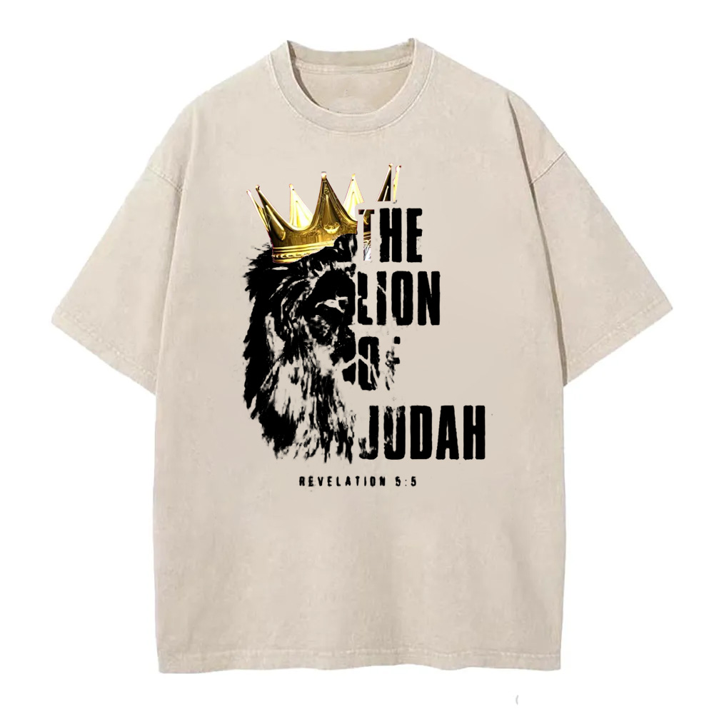 Revelation 5:5 Washed T-Shirt