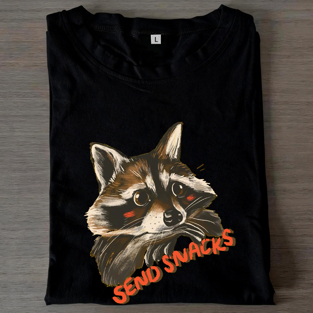 Taste A Humorous Raccoon Wants To Eat Snacks Unisex T-shirt