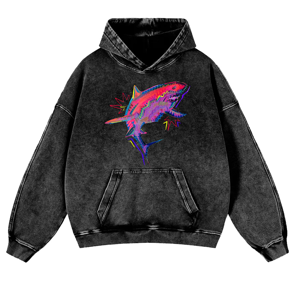 Ocean Fish Are Friends, Not Food Washed hoodie