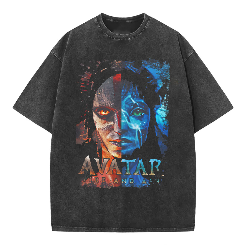 Avatar Fire and Ash  90's Retro Movie Fan Tee