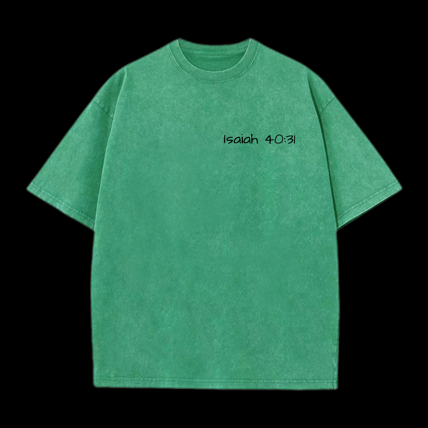 As Eagles Isaiah 40:31 Washed T-Shirt