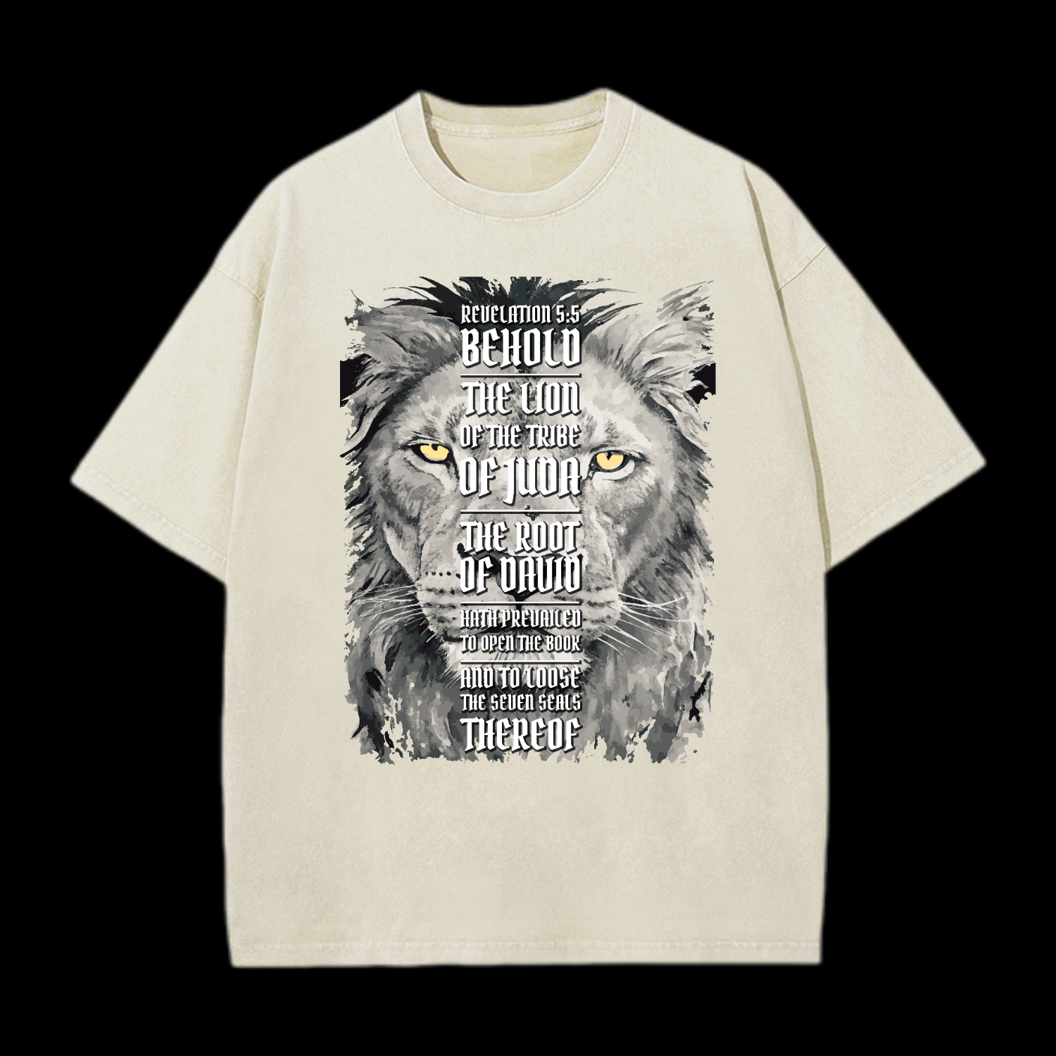 Revelation 5:5 Washed T-Shirt