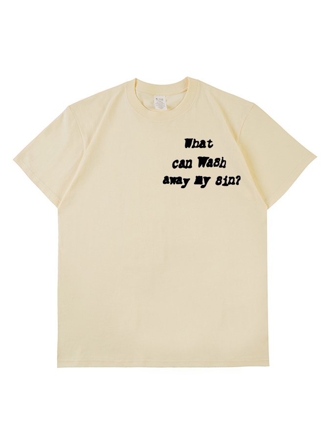 Nothing But Blood Of Jesus Unisex Cotton T-Shirt