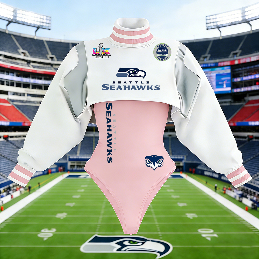 Cyber-Style Fitted Suit - A Tribute To The Seattle Seahawks Rugby Fan Gift