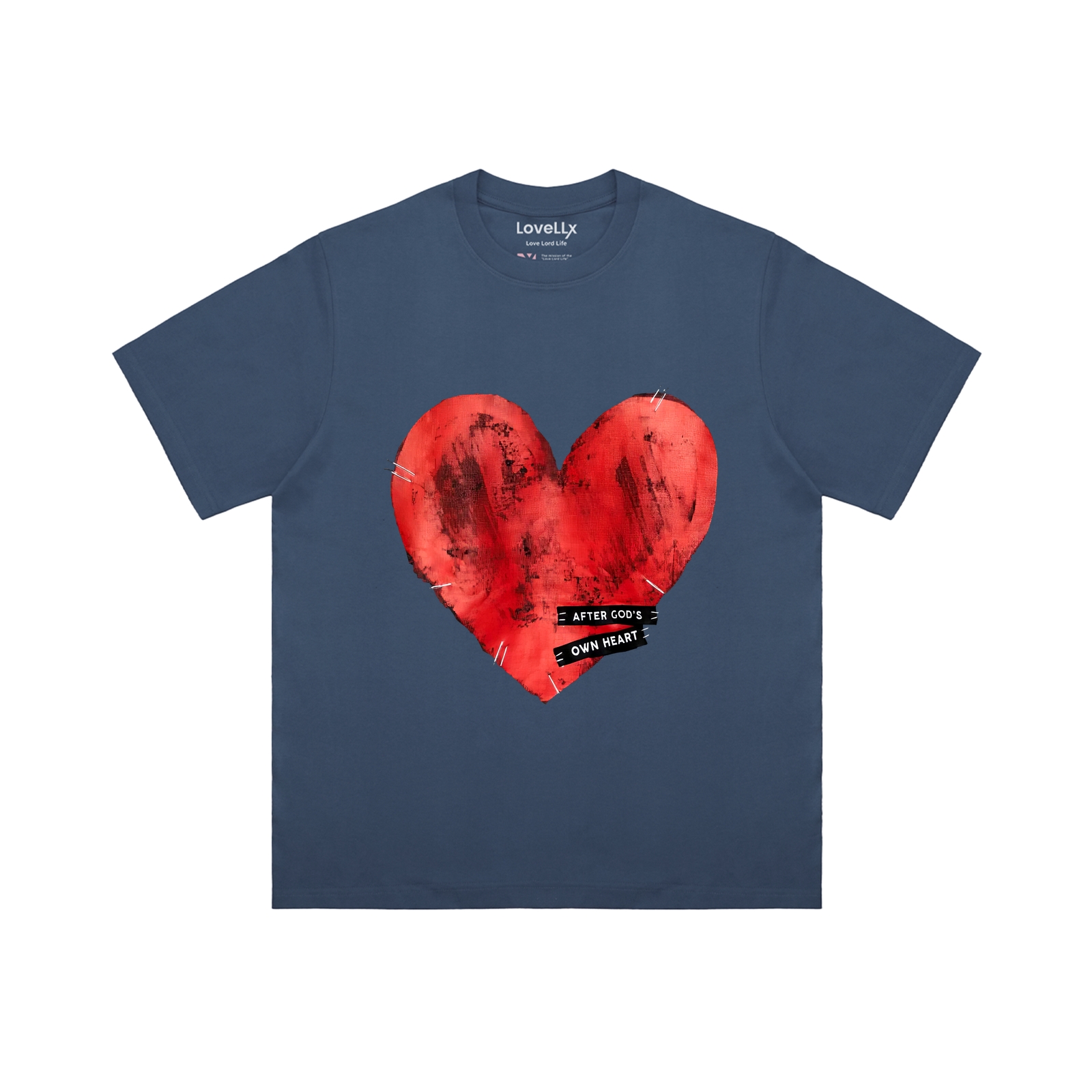 After God's Own Heart Unisex Heavy Cotton T-Shirt