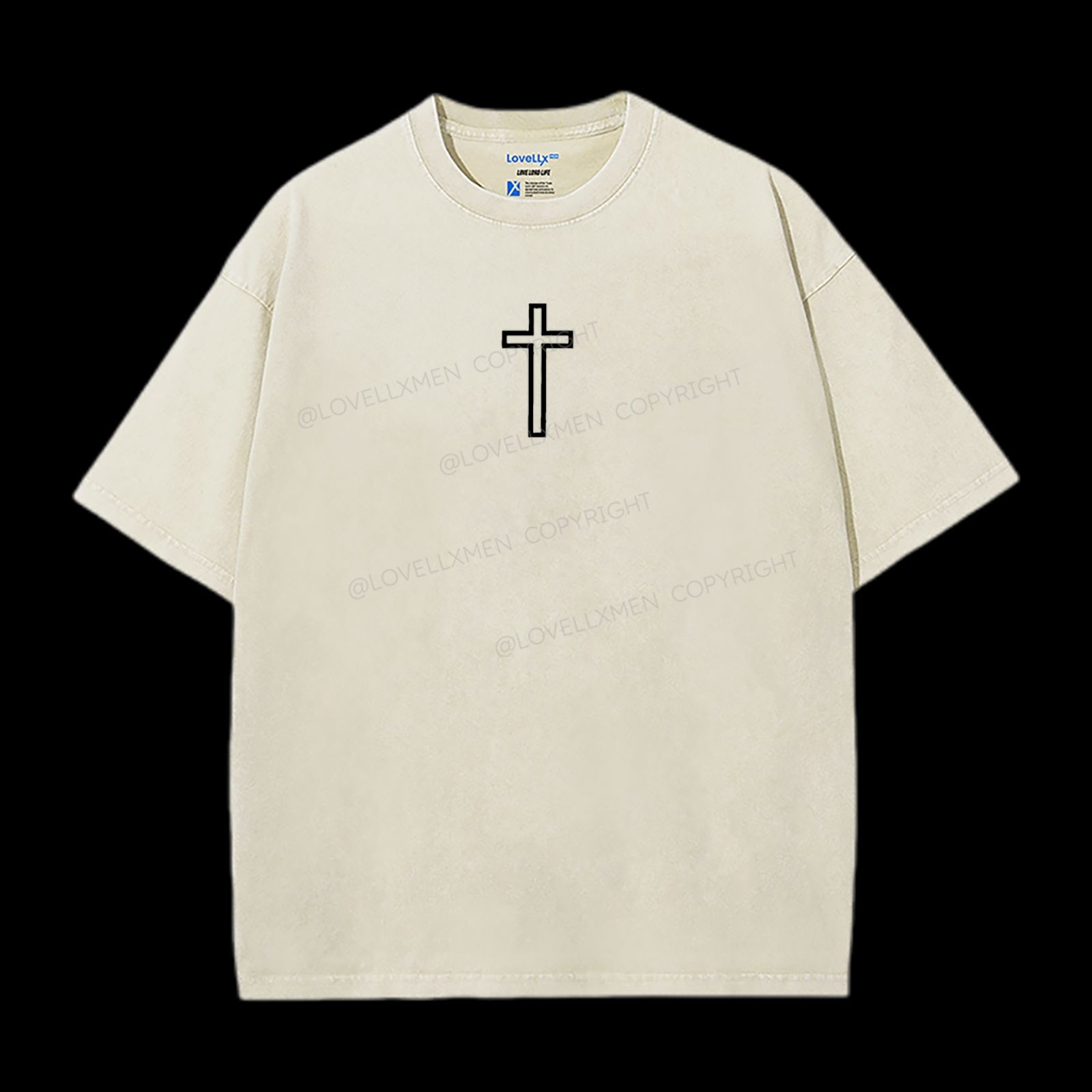 Man Of God Washed T-Shirt