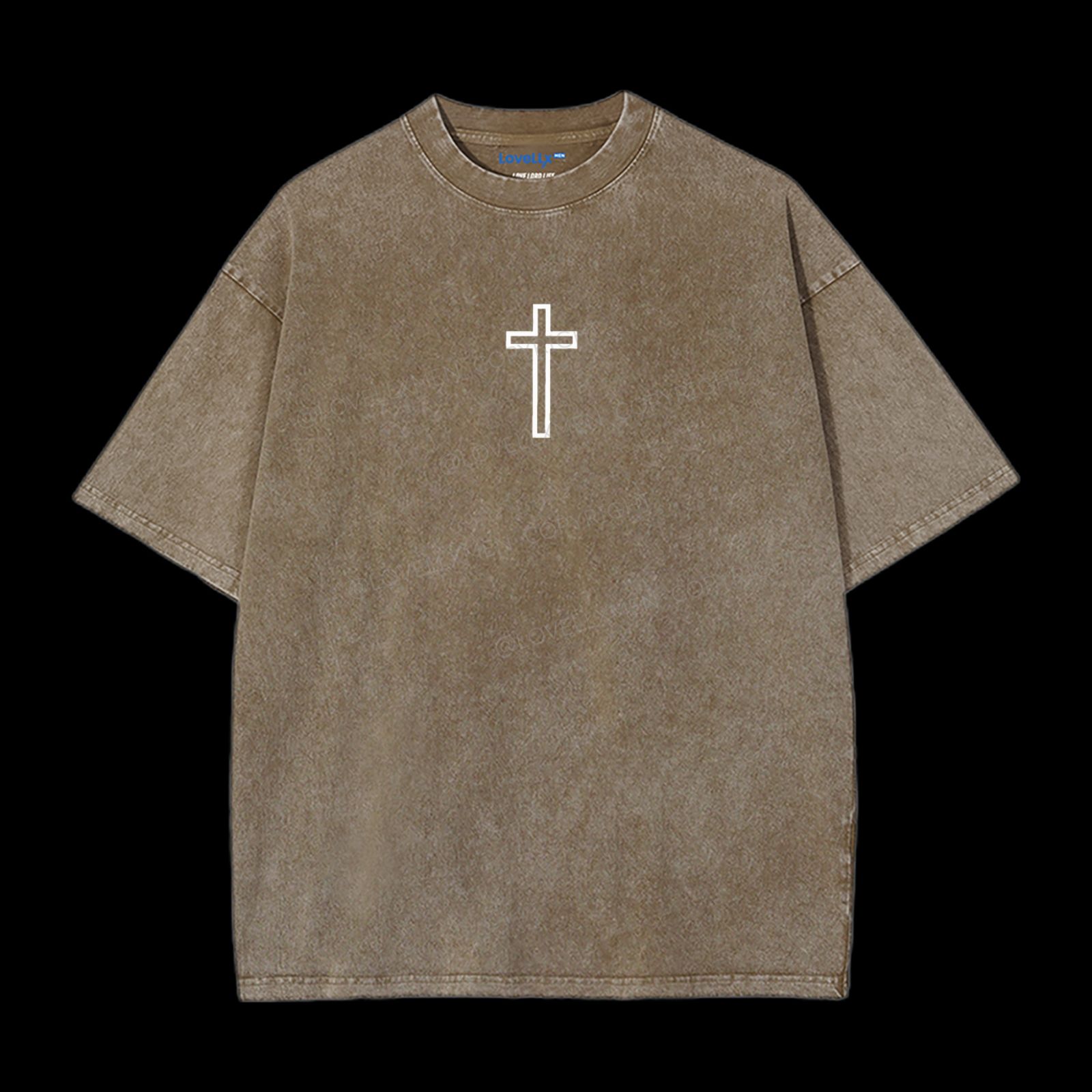Man Of God Washed T-Shirt