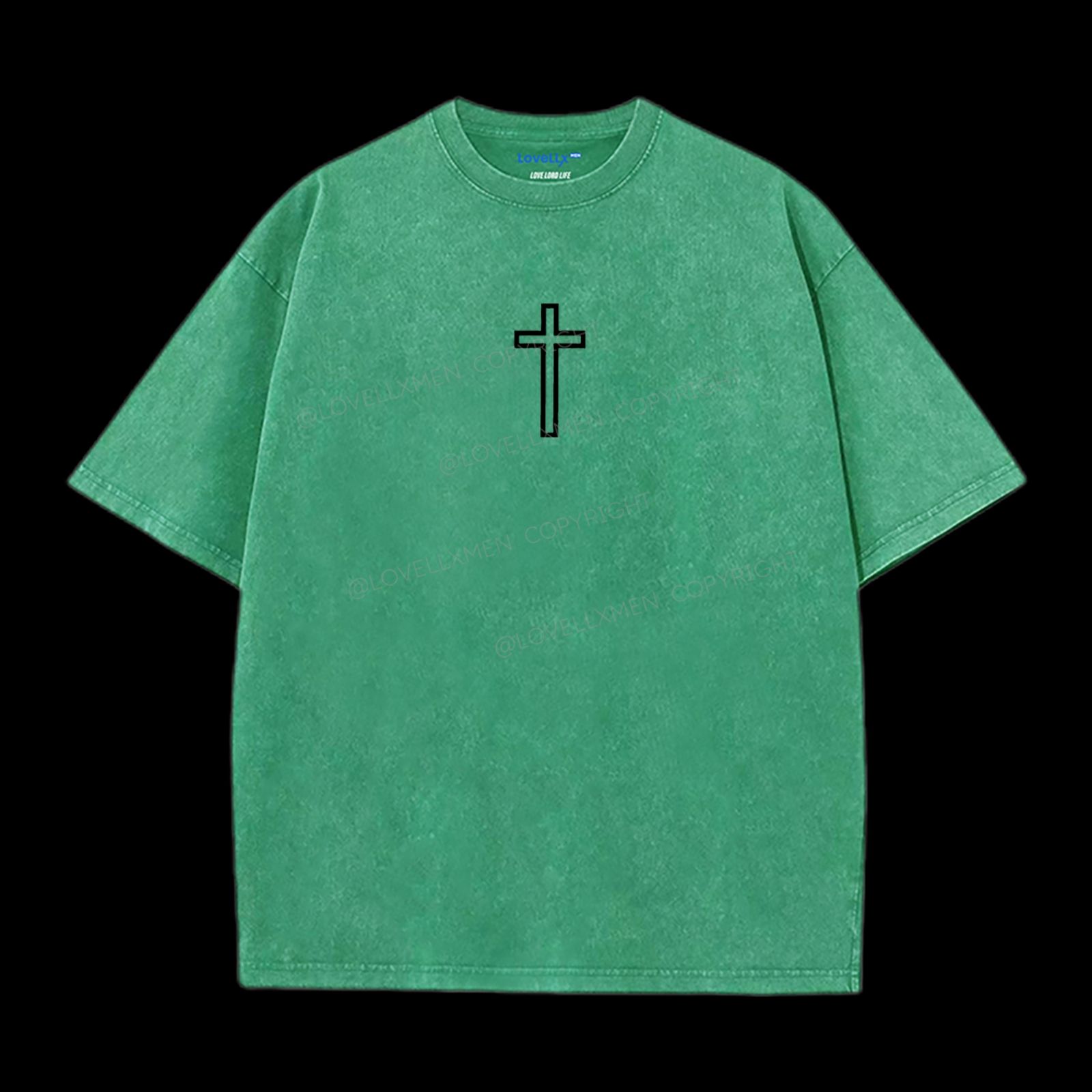 Man Of God Washed T-Shirt