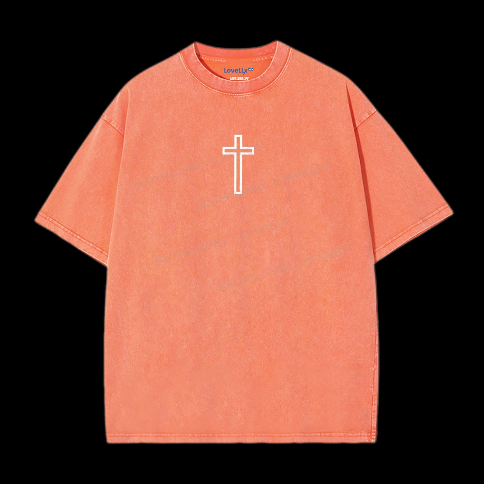 Man Of God Washed T-Shirt