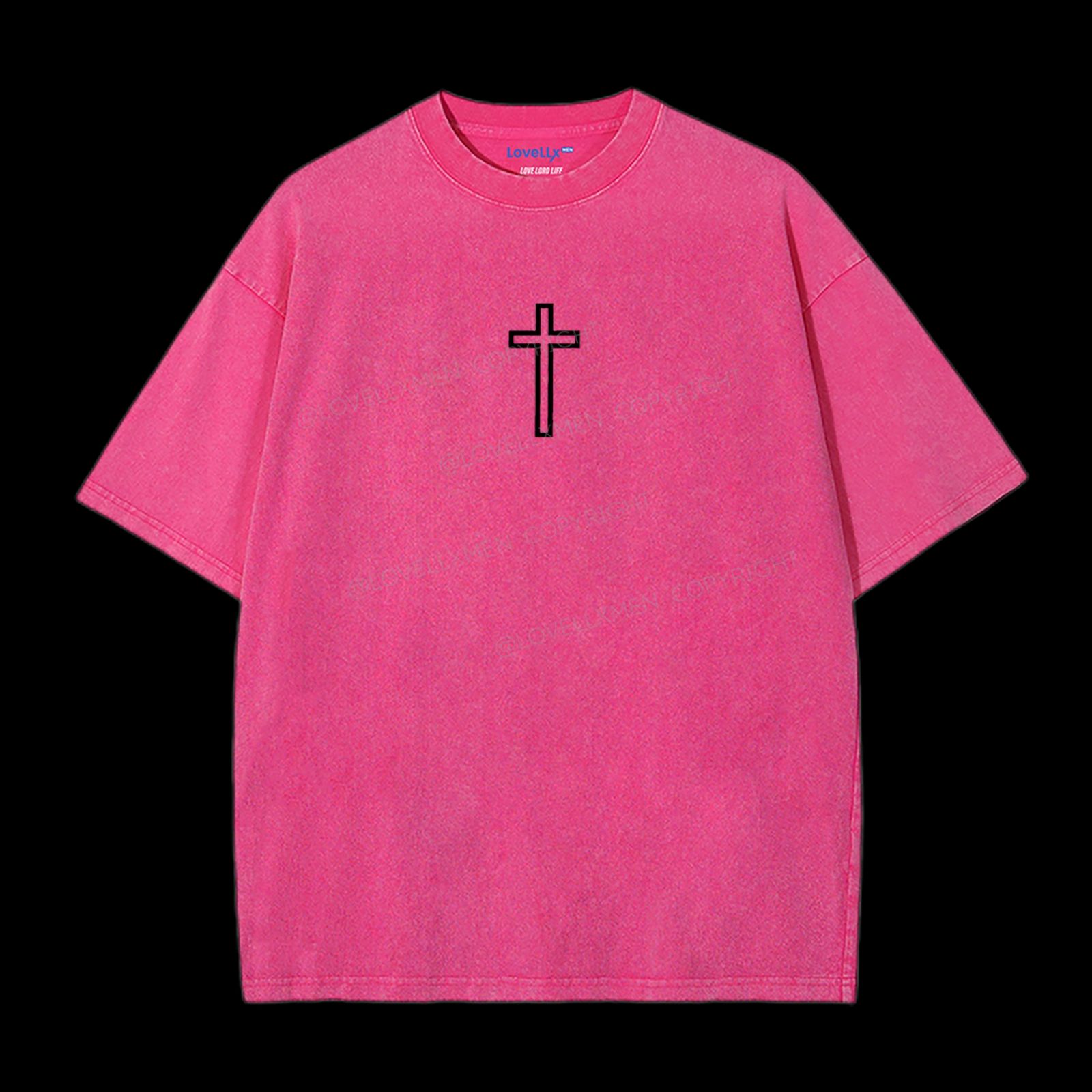 Man Of God Washed T-Shirt