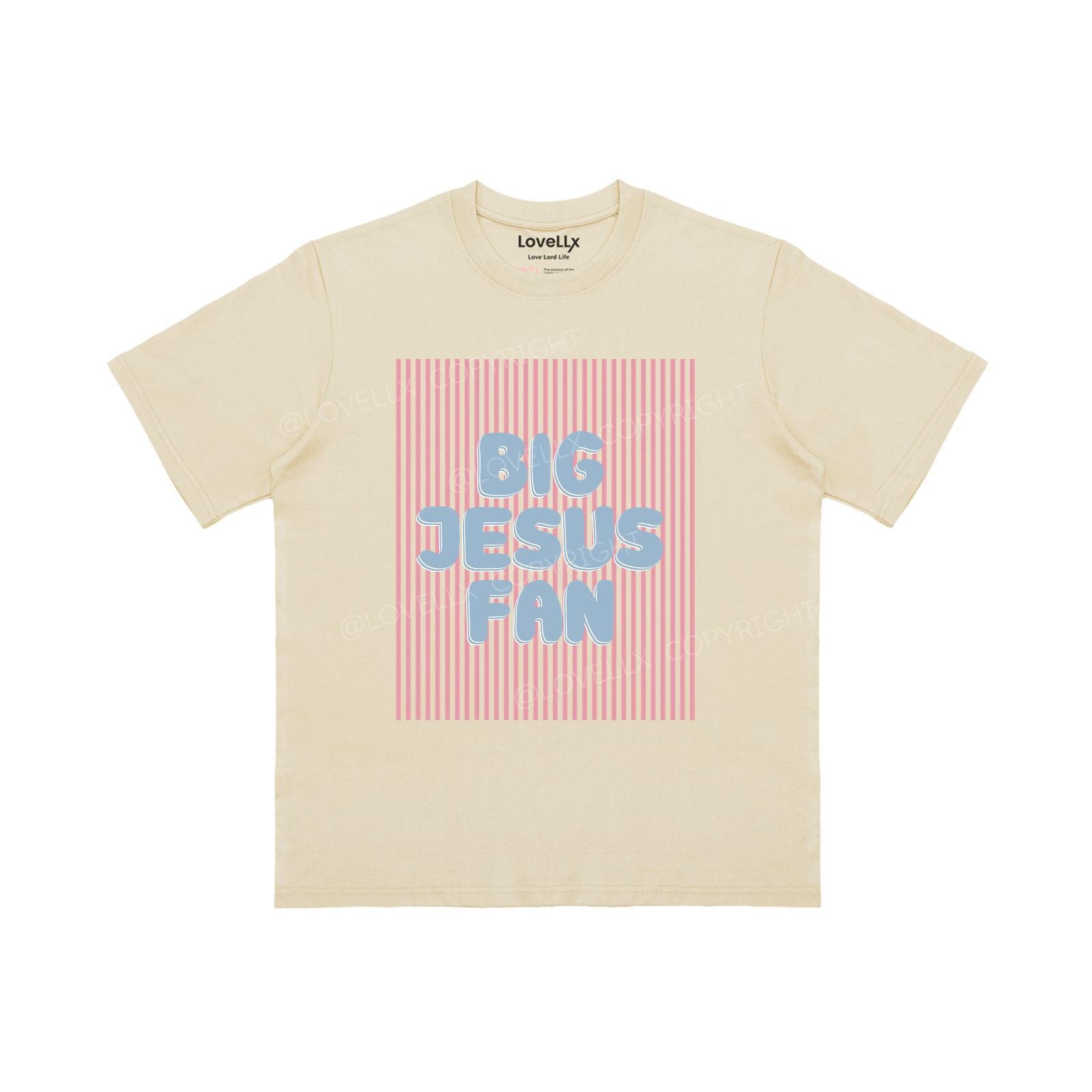 Big Jesus Fan Unisex Heavy Cotton T-Shirt