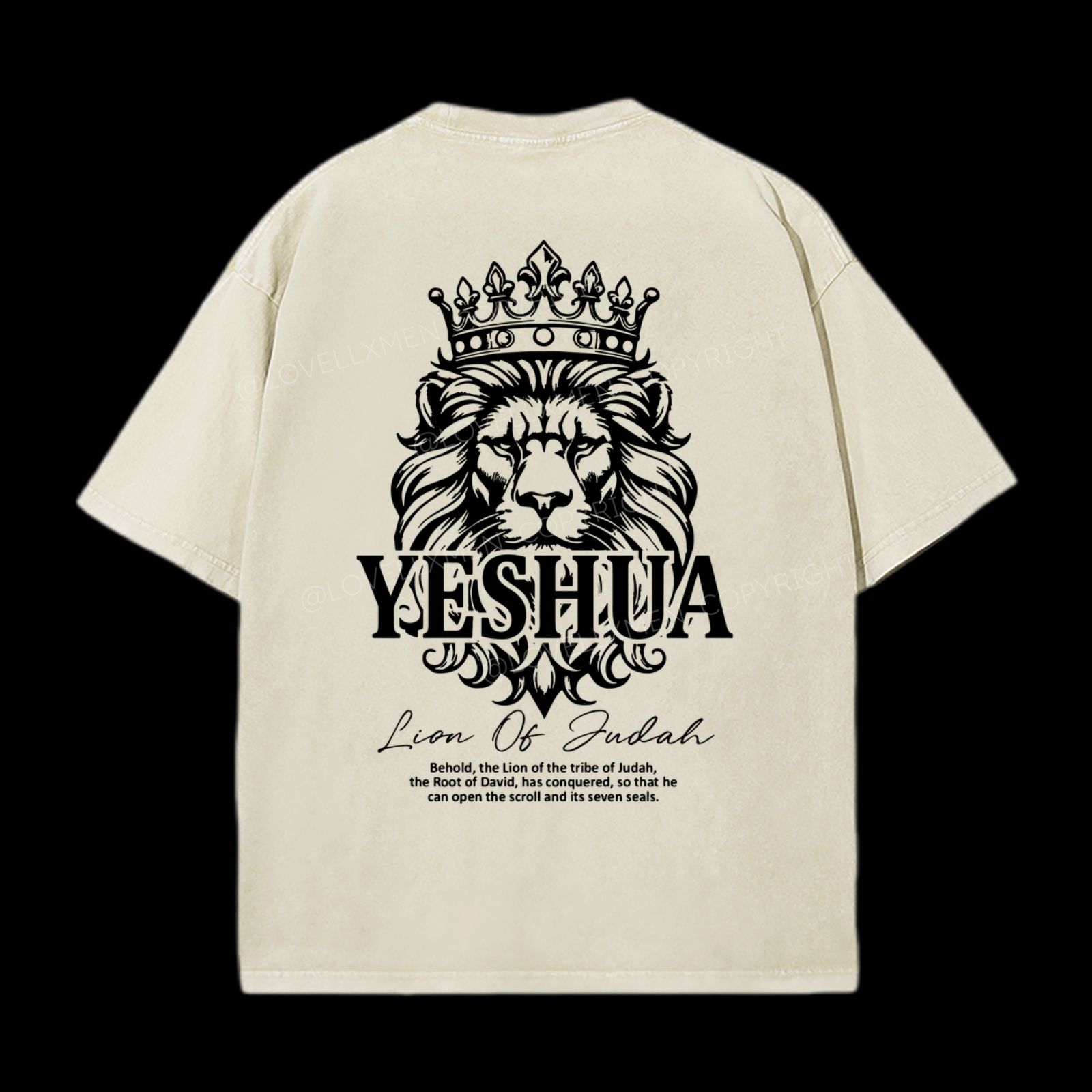 Lion Of Judah Washed T-Shirt