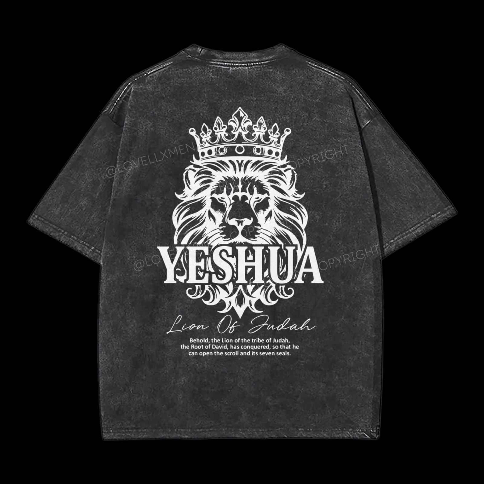 Lion Of Judah Washed T-Shirt