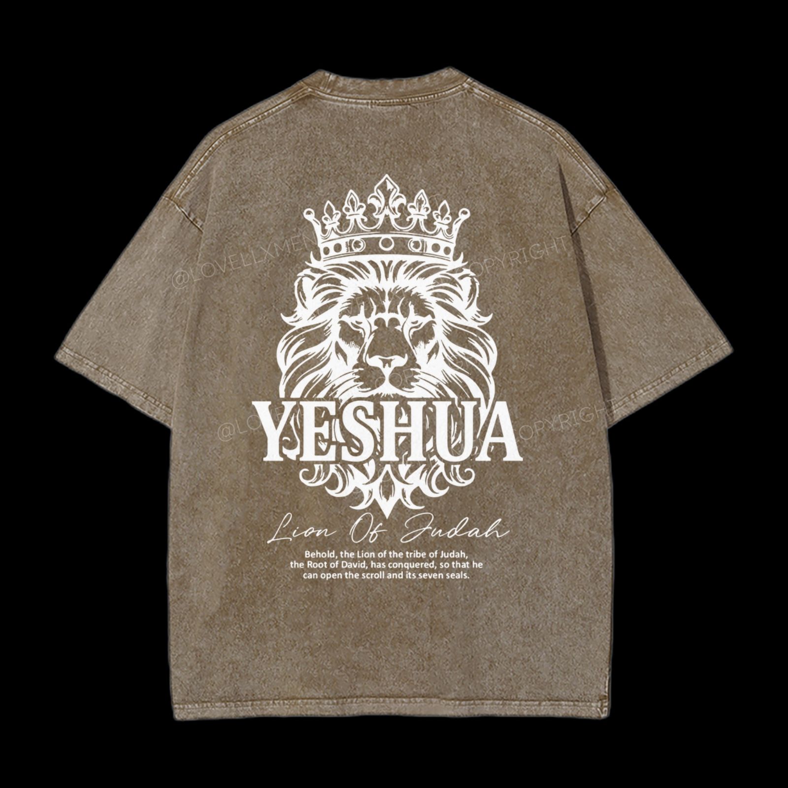 Lion Of Judah Washed T-Shirt