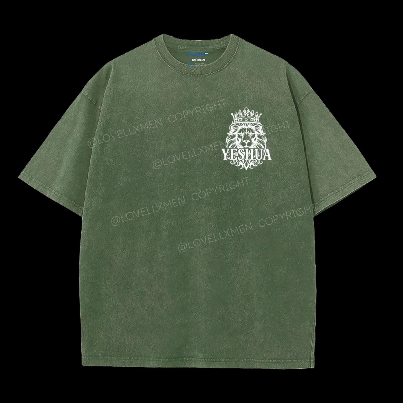 Lion Of Judah Washed T-Shirt