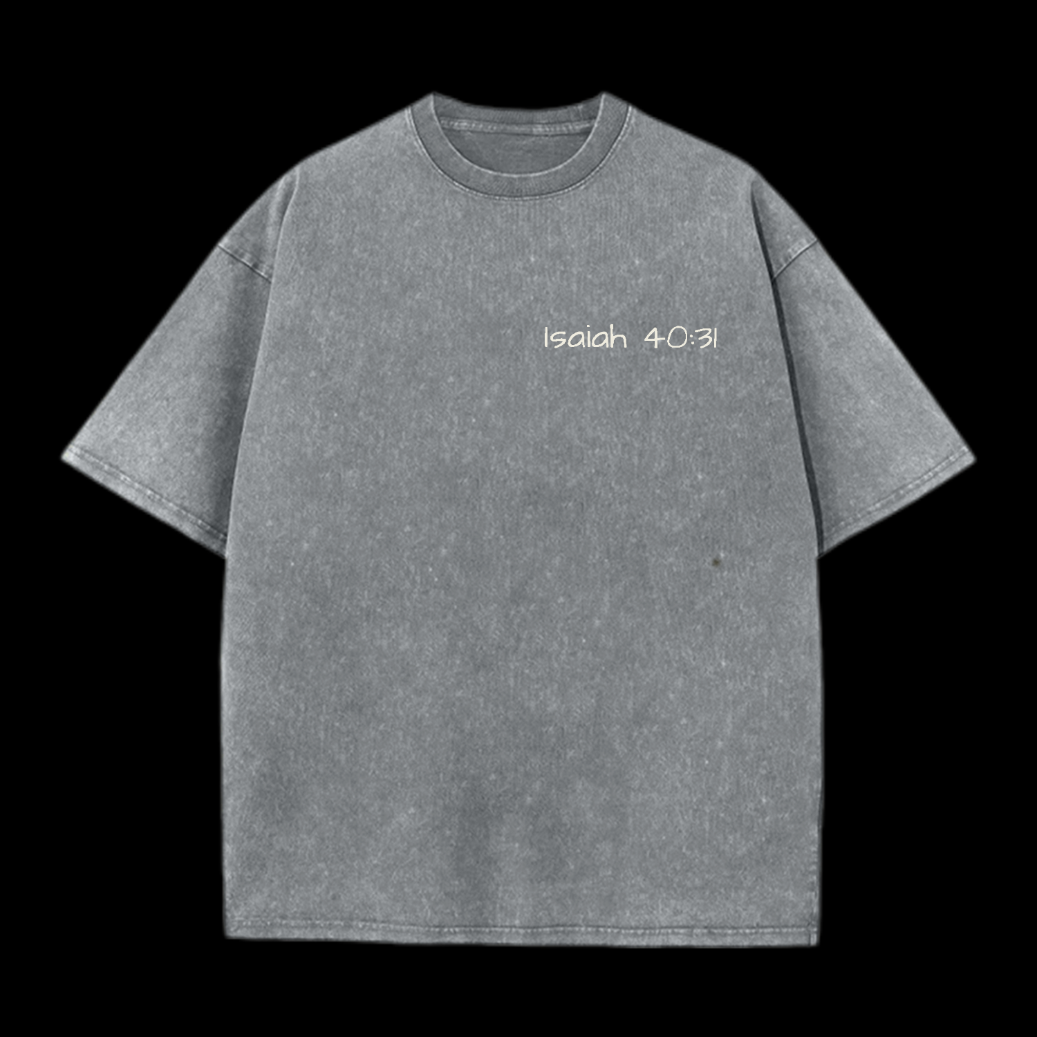 As Eagles Isaiah 40:31 Washed T-Shirt