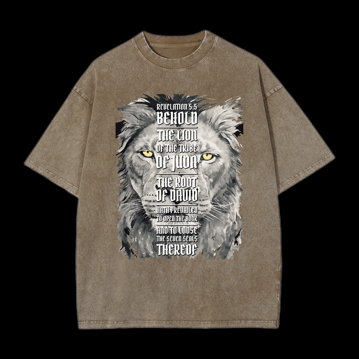 Revelation 5:5 Washed T-Shirt