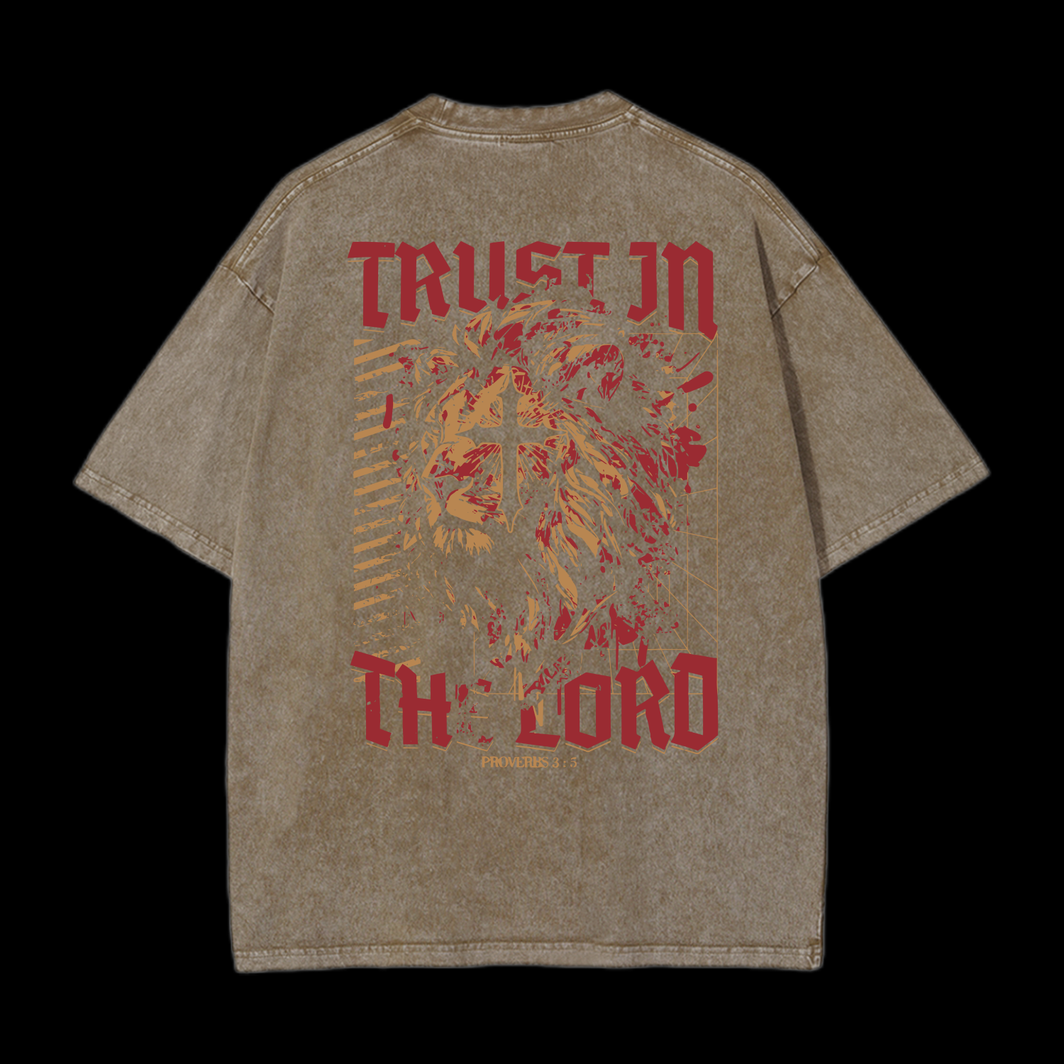 Trust In The Lord Washed T-Shirt