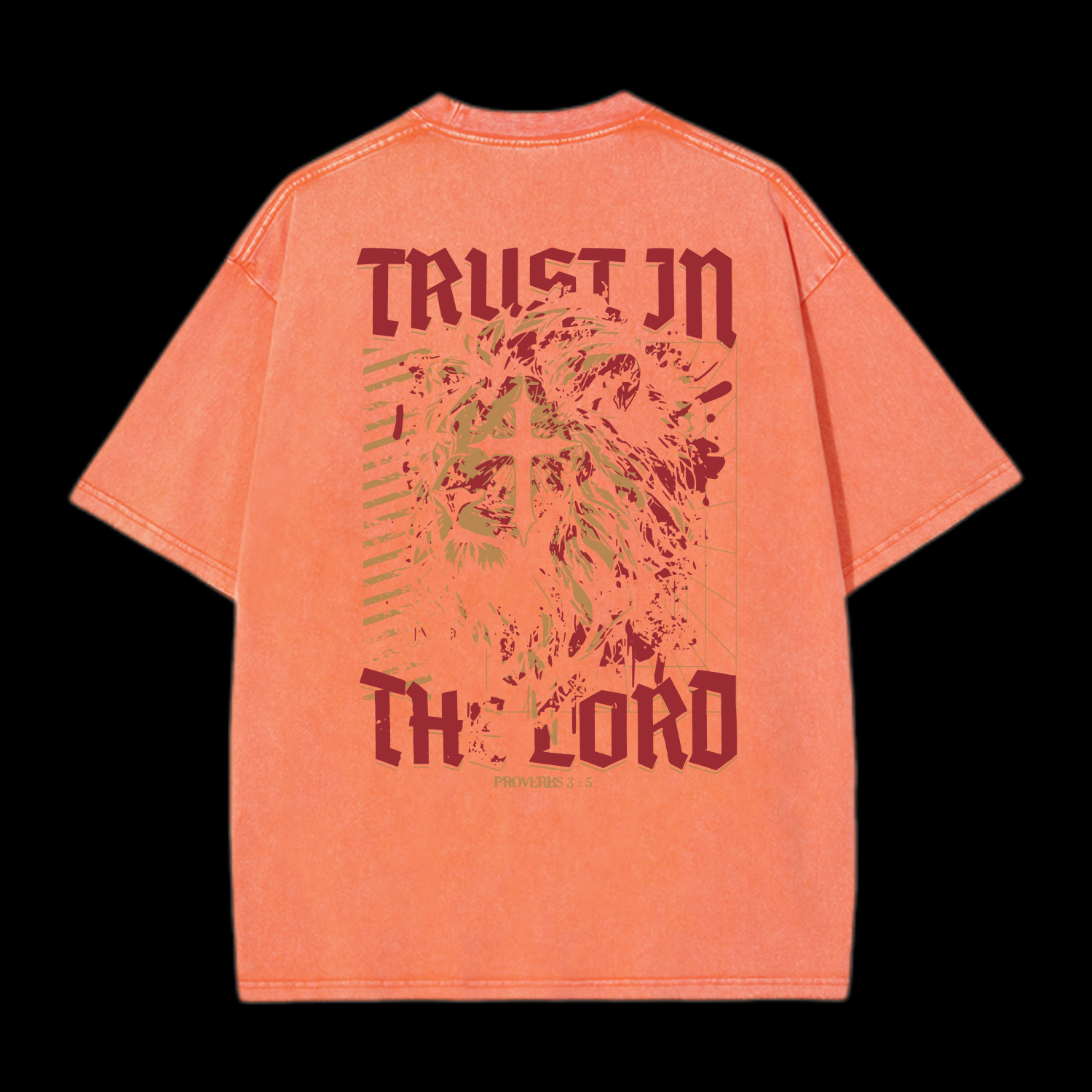 Trust In The Lord Washed T-Shirt