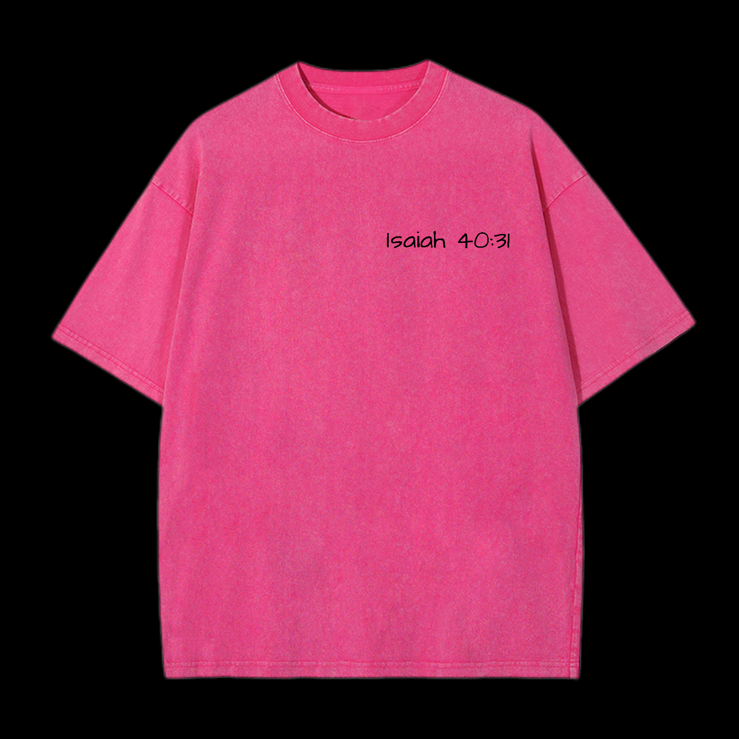 As Eagles Isaiah 40:31 Washed T-Shirt