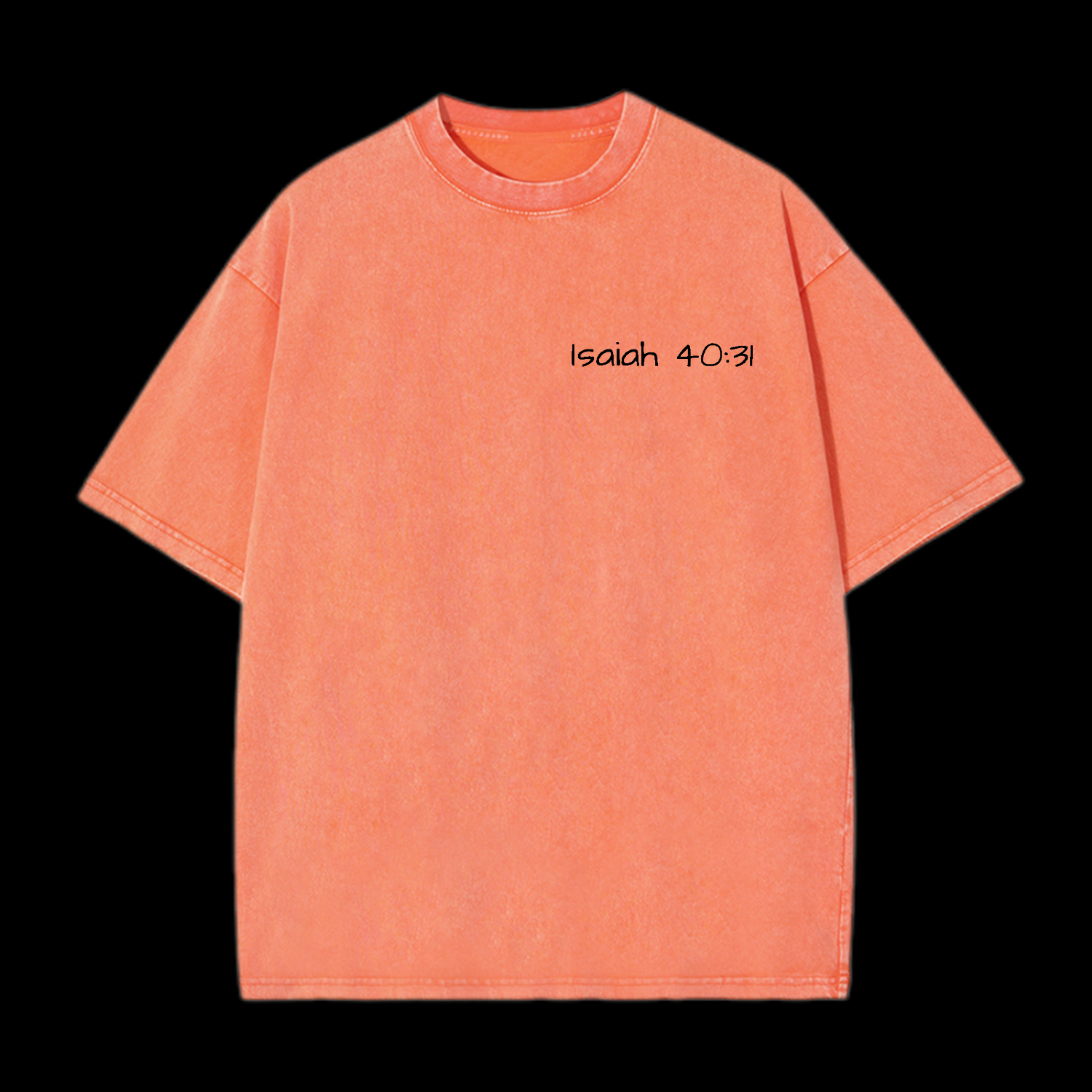 As Eagles Isaiah 40:31 Washed T-Shirt