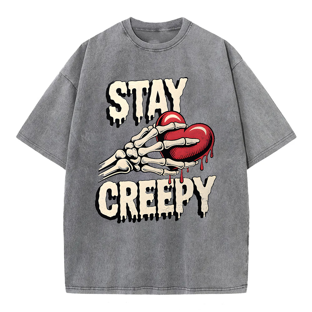 Stay Creepy Skeleton Hear