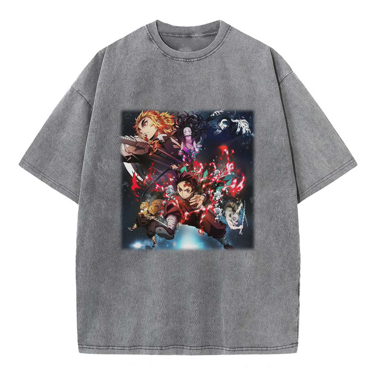 Demon Slayer Washed T-Shirts
