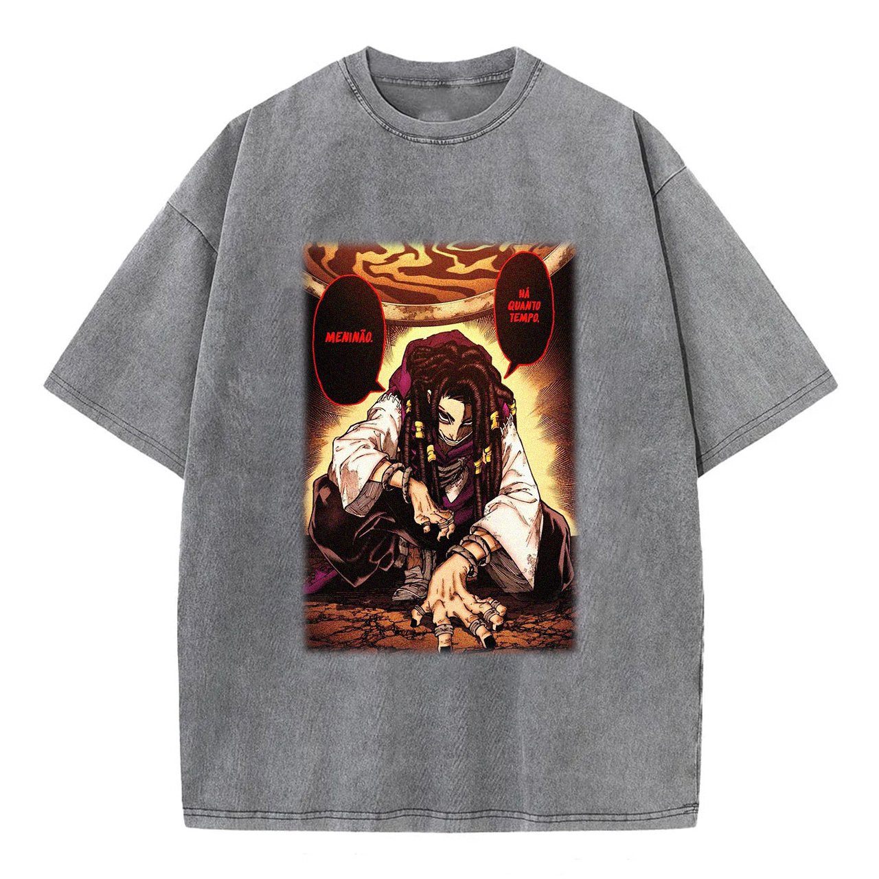 Gachiakuta Cartoon Washed T-Shirts