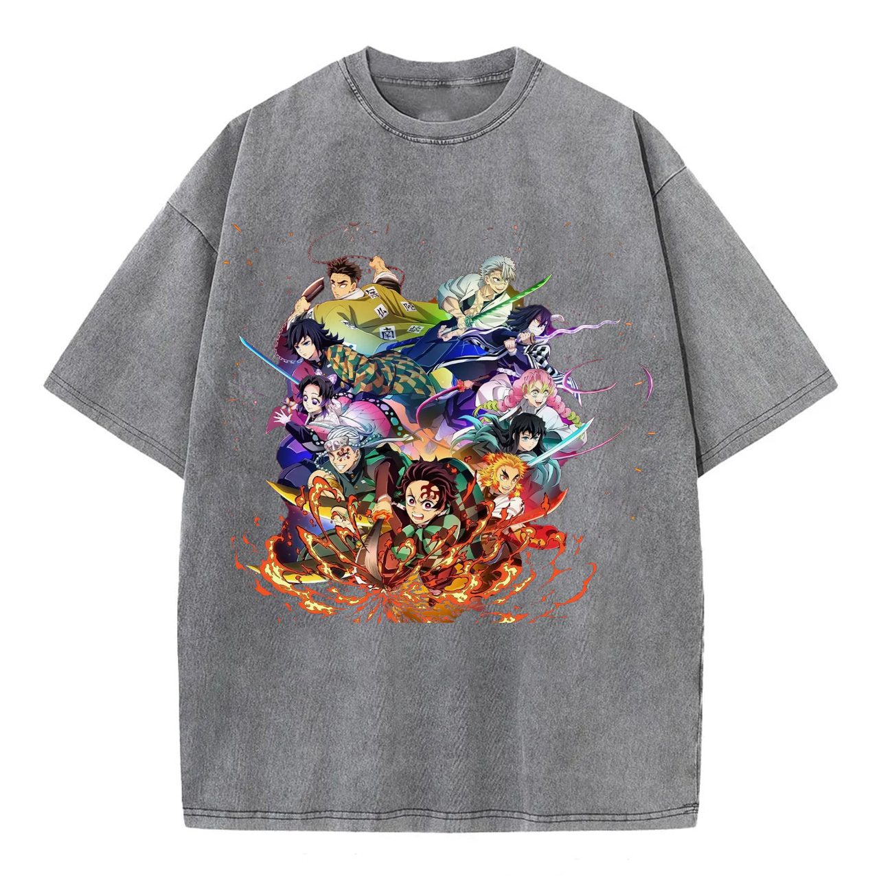 Demon Slayer Washed T-Shirts