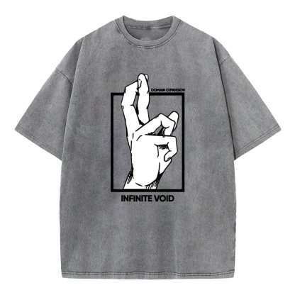 Infinite Void Purple Domain Expansion Gojo Satoru T-Shirt