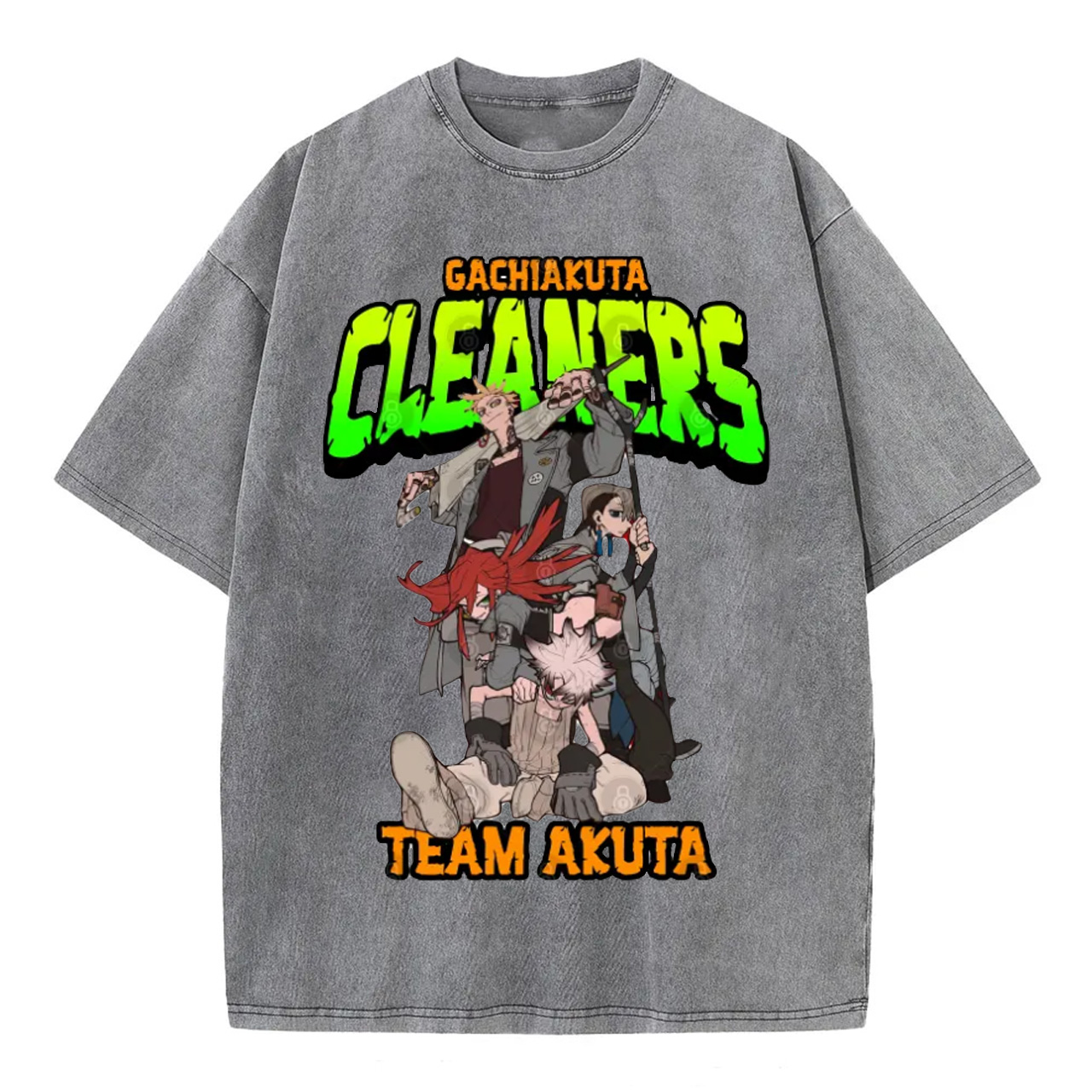 The Cleaners Team Akuta Gachiakuta T-Shirt